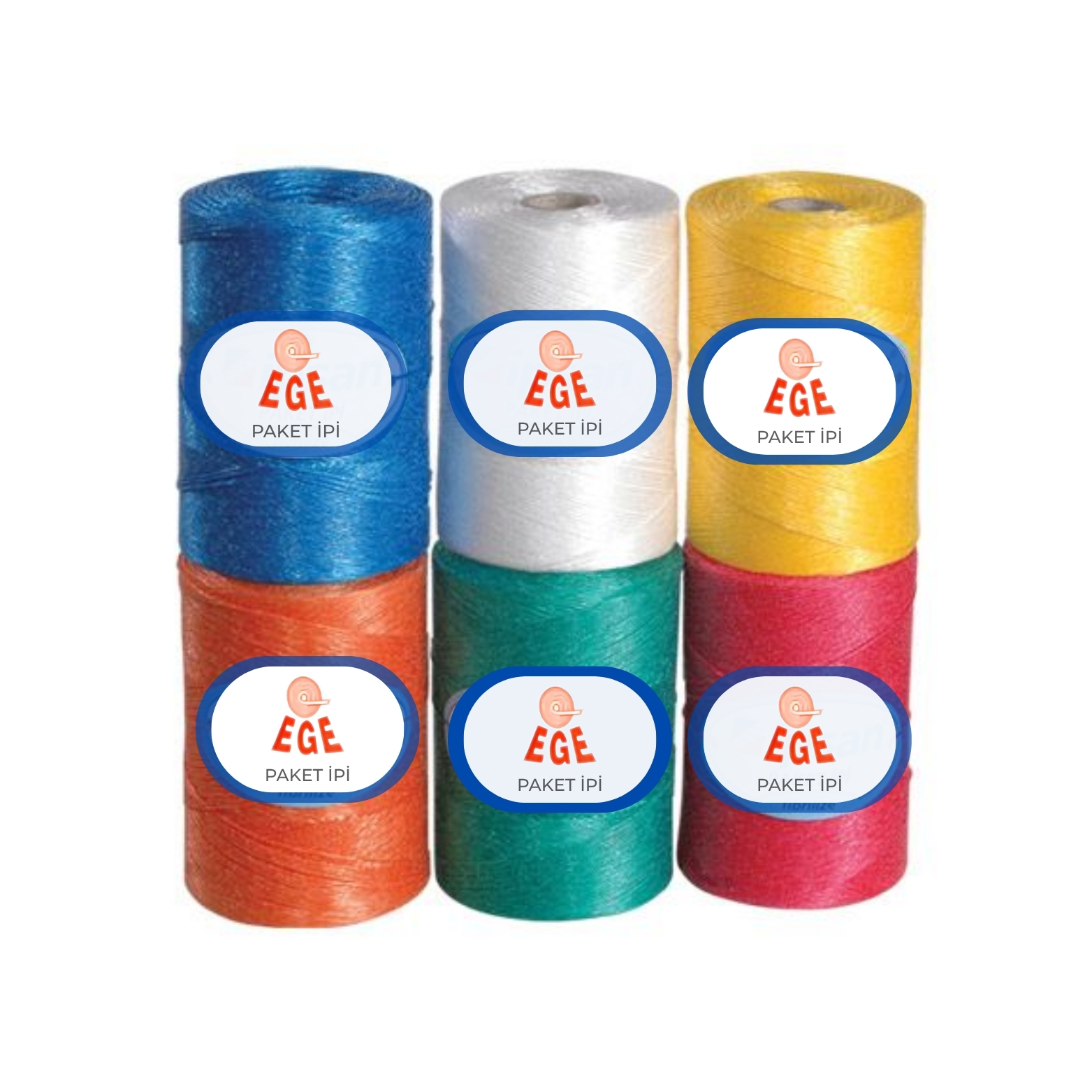 EGE PAKET İPİ RENKLİ MASURALI 0.7 KG